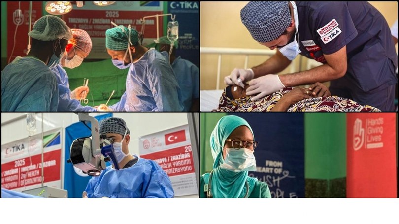 Türk doktorlar, Tanzanya’da yüzlerce hastaya sağlık hizmeti sundu