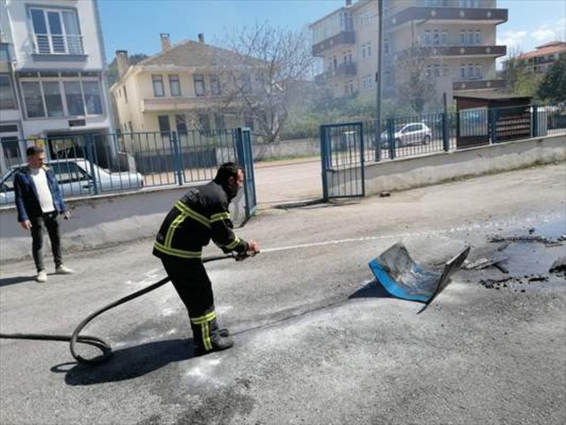 Cide Gençlik ve Spor İlçe Müdürlüğünde yangın tatbikatı gerçekleştirildi