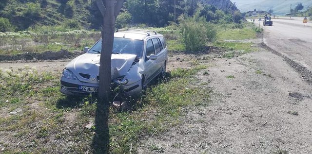 Hanönü’de meydana gelen trafik kazasında 2 kişi yaralandı
