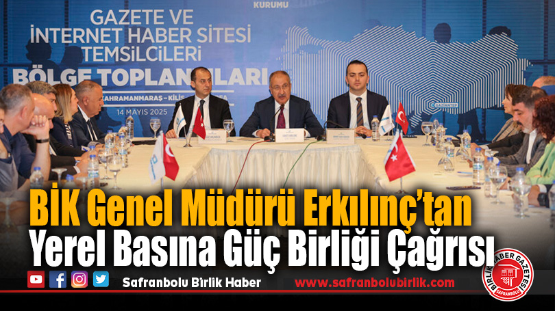 Erkılınç: Nihai hedefimiz nitelikli gazetelere kavuşmak