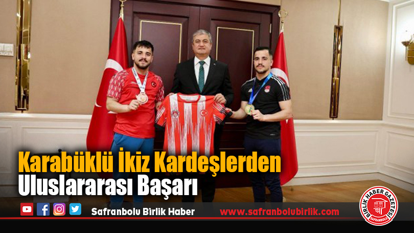Karabüklü İkiz Kardeşlerden Uluslararası Başarı