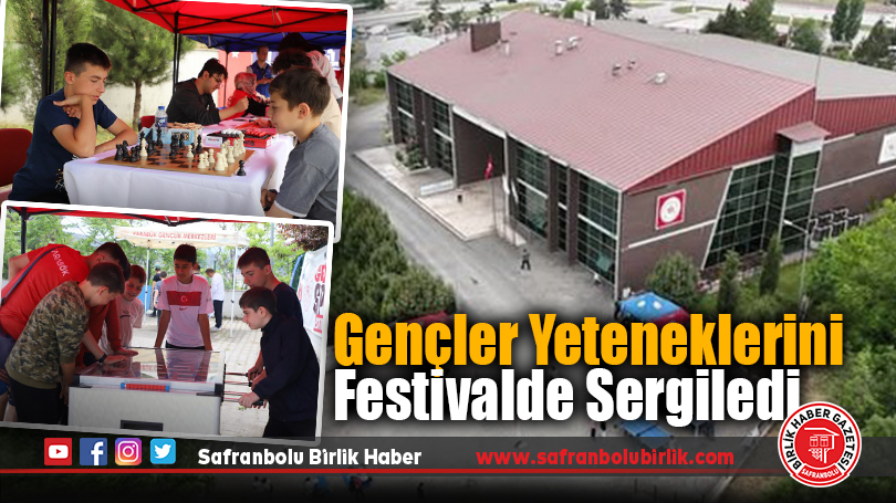 Gençler Yeteneklerini Festivalde Sergiledi