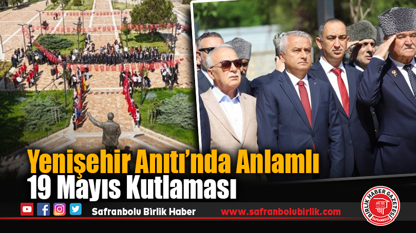 Yenişehir Anıtı’nda Anlamlı 19 Mayıs Kutlaması