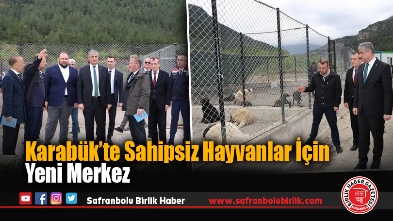 Karabük’te Sahipsiz Hayvanlar İçin Yeni Merkez