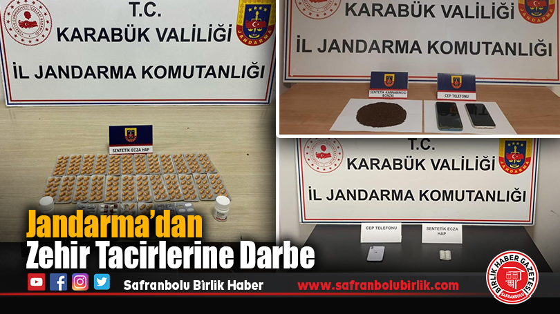 Jandarma’dan Zehir Tacirlerine Darbe