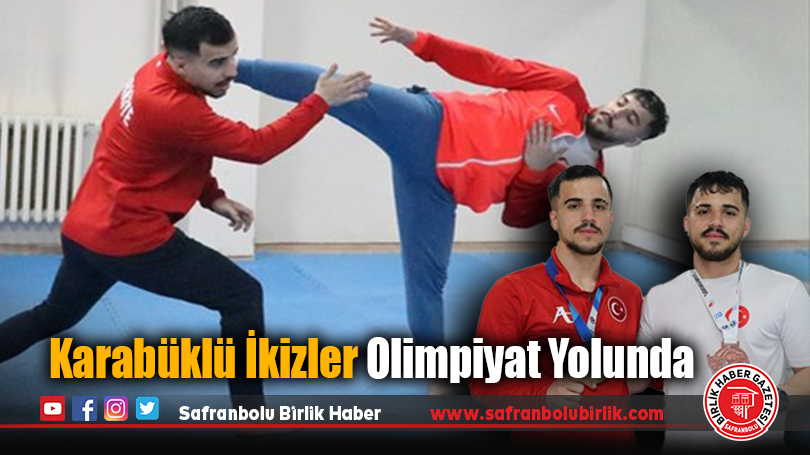 Karabüklü İkizler Olimpiyat Yolunda