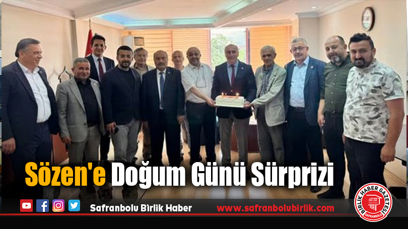 Sözen’e Doğum Günü Sürprizi