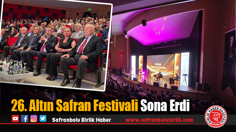 Belgeselin Kalbi Safranbolu’da Attı: 26. Altın Safran Festivali Sona Erdi