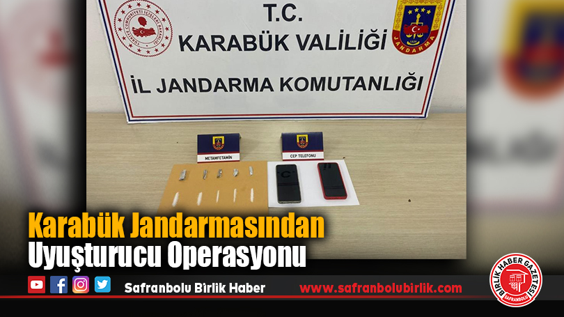 Karabük Jandarmasından Uyuşturucu Operasyonu