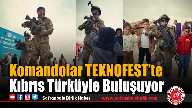 Komandolar TEKNOFEST’te Kıbrıs Türküyle Buluşuyor