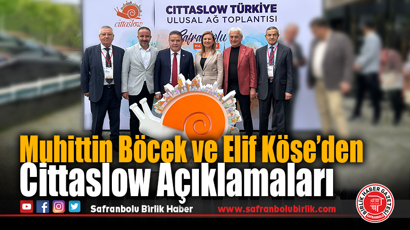 Safranbolu’da Cittaslow Türkiye Toplantısı Düzenlendi