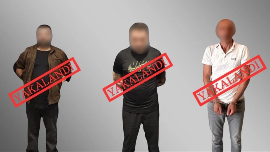 Kırmızı bültenle aranan 3 kişi yakalandı