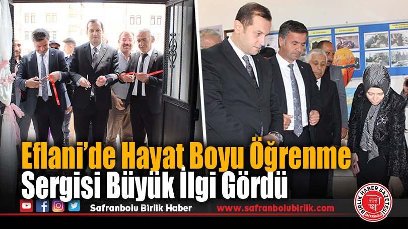 Eflani’de Hayat Boyu Öğrenme Sergisi Büyük İlgi Gördü