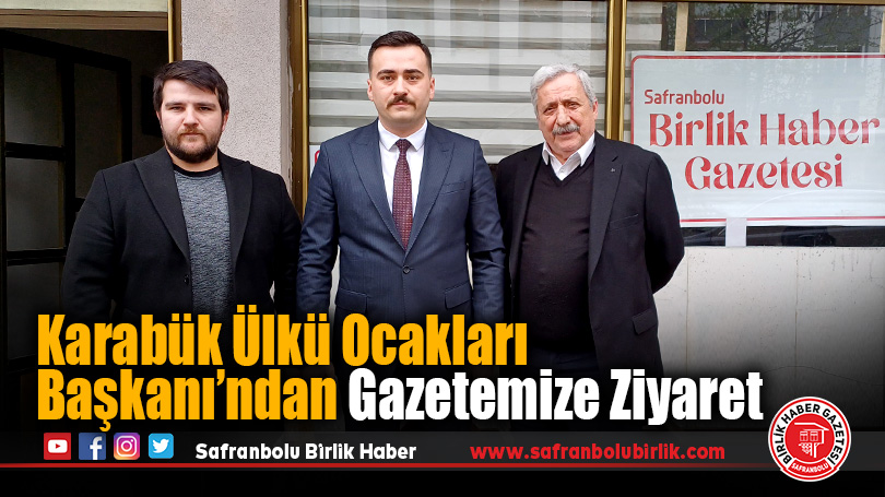Ülkü Ocakları Başkanı Kasapoğlu’ndan Birlik Haber’e Nezaket Ziyareti