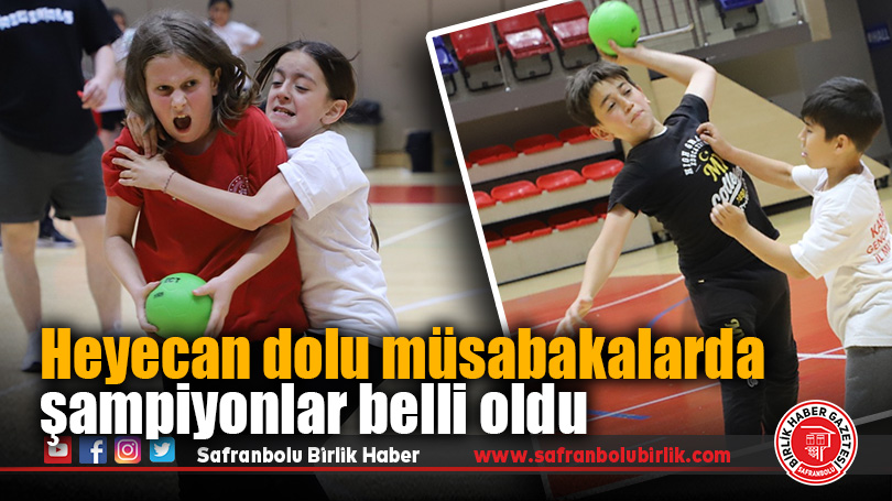 Karabük’te Minikler Hentbol İl Birinciliği Tamamlandı