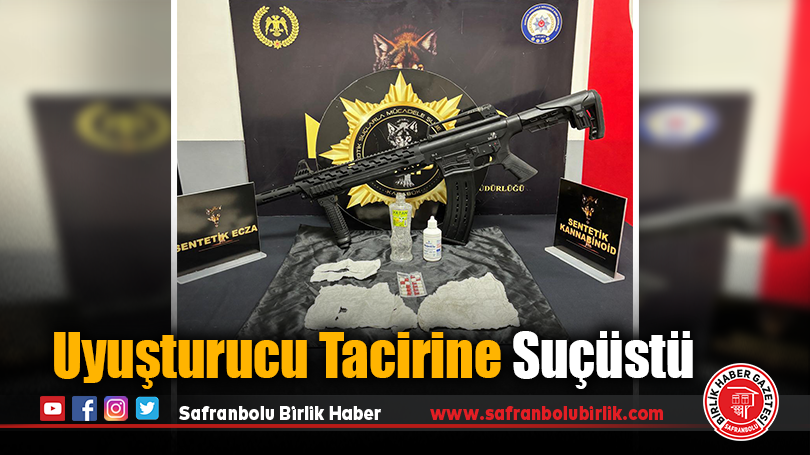 Uyuşturucu Tacirine Suçüstü
