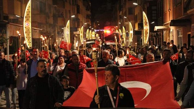 Cide’de Fener Alayı düzenlendi