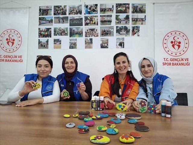 Cide’de gençler el sanatları etkinliğinde buluştu