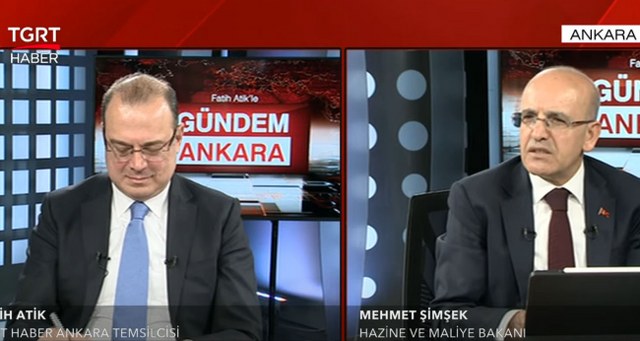 Mehmet Şimşek: ”Bizim tek gündemimiz hayat pahalılığıyla mücadele”