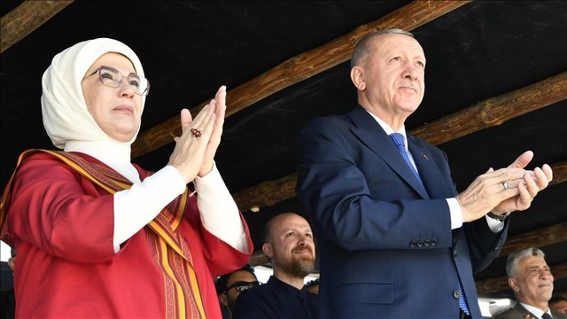 Emine Erdoğan, 7. Etnospor Kültür Festivali’ni ziyaret etti