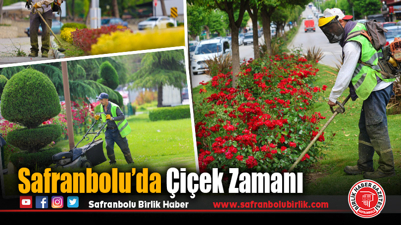 Safranbolu Çiçeklerle Renklendi