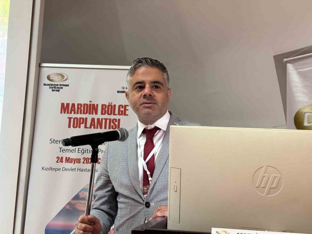 Mardin’de 350 sağlık çalışanının katılımı ile sterilizasyon ve dezenfeksiyon eğitimi verildi