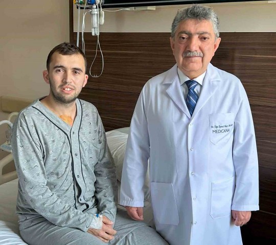 Aort damarı genişleyen hasta, Samsun’da sağlığına kavuştu