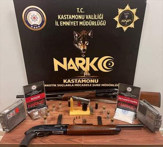 Kastamonu’da düzenlenen uyuşturucu operasyonunda 1 kişi tutuklandı