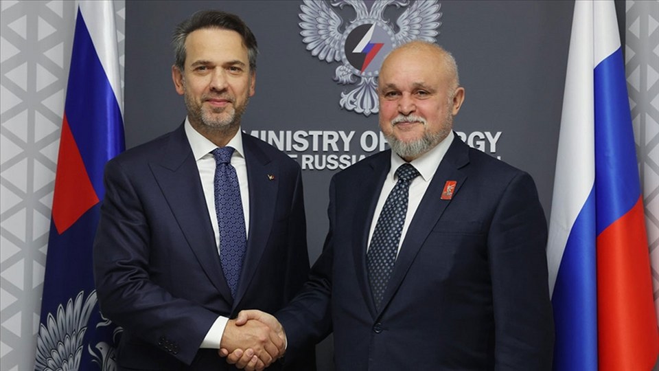 Bakan Bayraktar, Rusya Enerji Bakanı Tsivilev ile enerjide işbirliği imkanlarını görüştü
