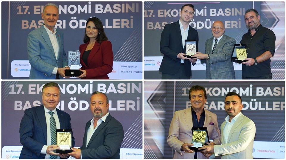 EGD 17. Ekonomi Basını Başarı Ödülleri sahiplerini buldu