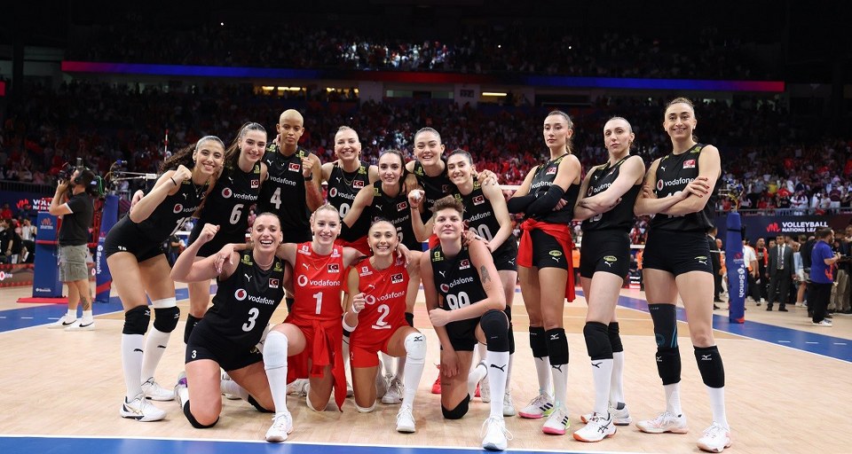 A Milli Kadın Voleybol Takımı, Milletler Ligi’nde 7’de 7 yaptı