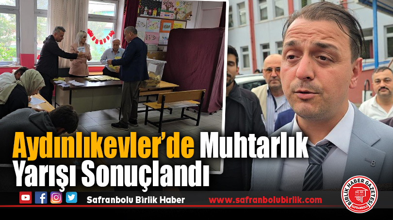 Aydınlıkevler’de Muhtarlık Yarışı Sonuçlandı