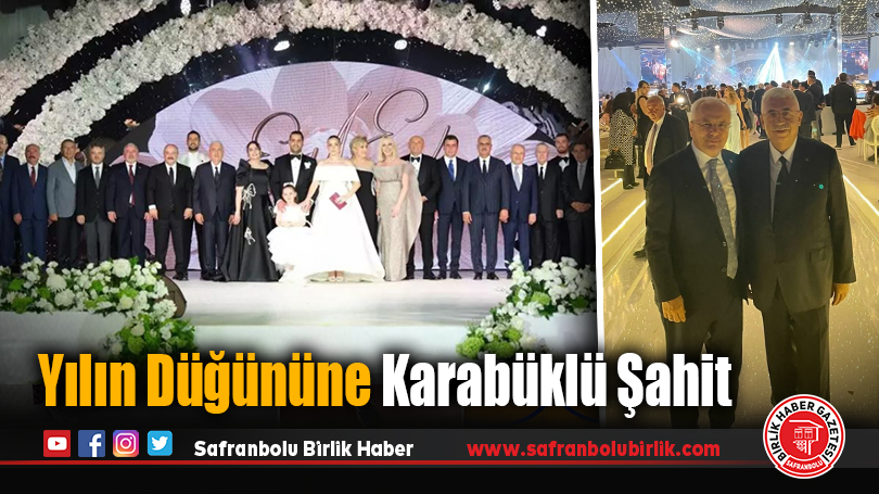 Yılın Düğününe Karabüklü Şahit
