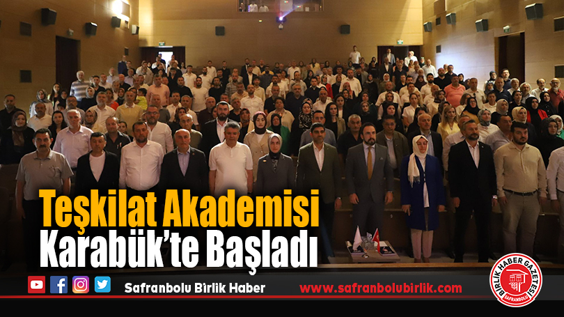 Teşkilat Akademisi Karabük’te Başladı