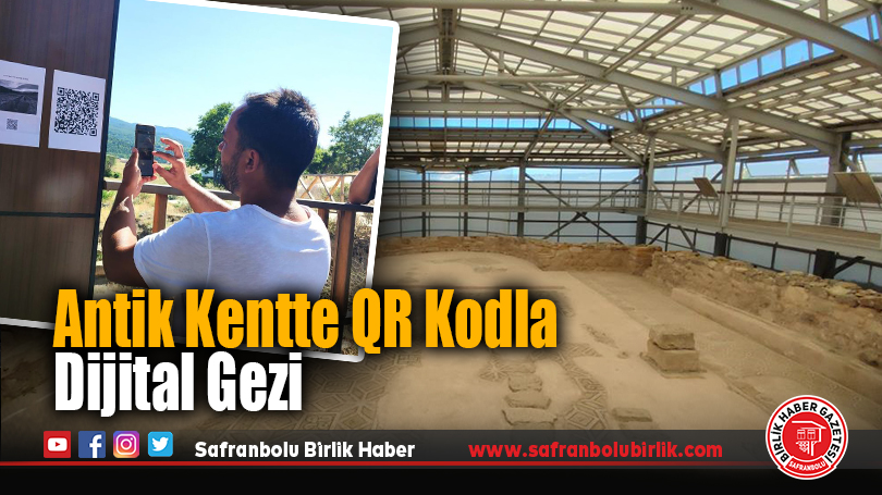 Antik Kentte QR Kodla Dijital Gezi