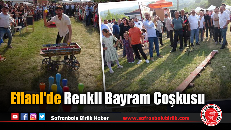 Eflani’de Renkli Bayram Coşkusu