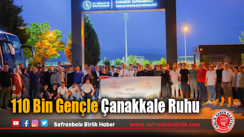 110 Bin Gençle Çanakkale Ruhu