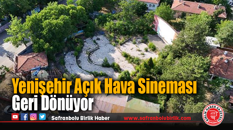 Yenişehir Açık Hava Sineması Geri Dönüyor