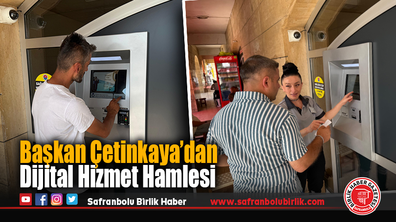 Başkan Çetinkaya’dan Dijital Hizmet Hamlesi