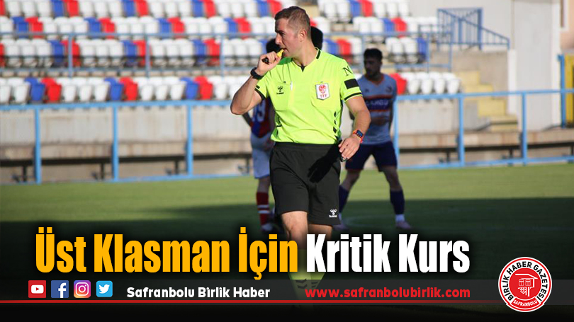 Üst Klasman İçin Kritik Kurs