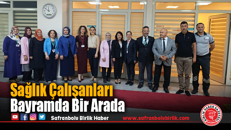 Karabük Eğitim ve Araştırma Hastanesi’nde Bayramlaşma Töreni Düzenlendi