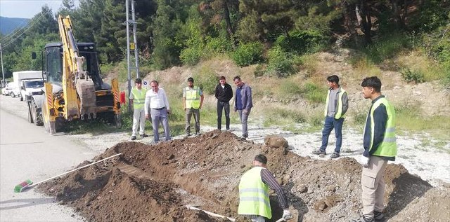 Hanönü’de doğal gaz çalışmaları başladı