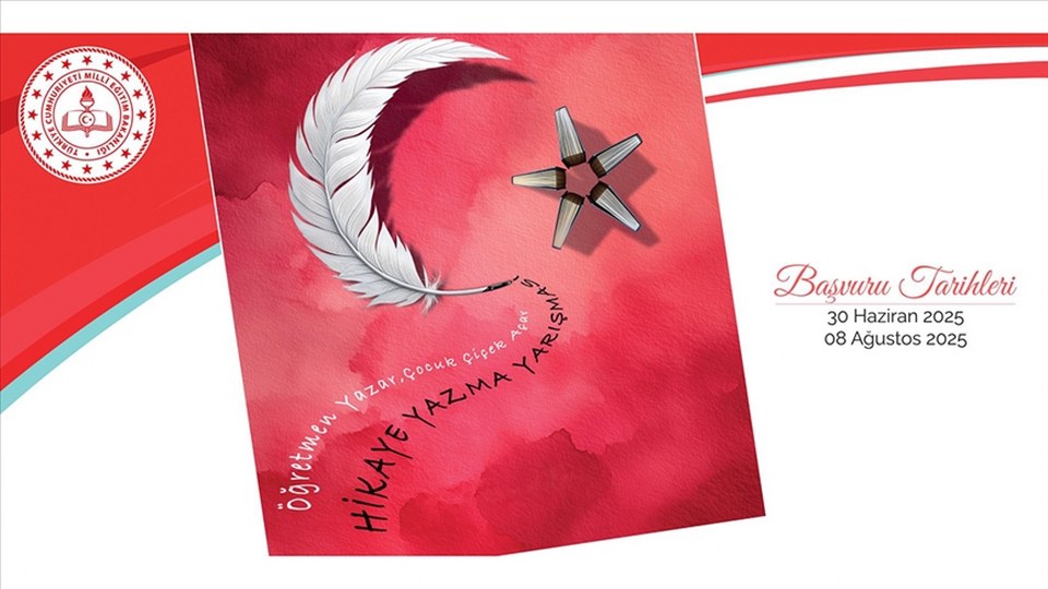 MEB “Öğretmen Yazar, Çocuk Çiçek Açar” temalı hikaye yazma yarışması düzenleyecek