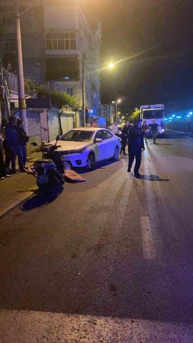 Alkollü sürücü aracıyla takla attı, “Bu arabaya ben mi çarptım?” diye sordu