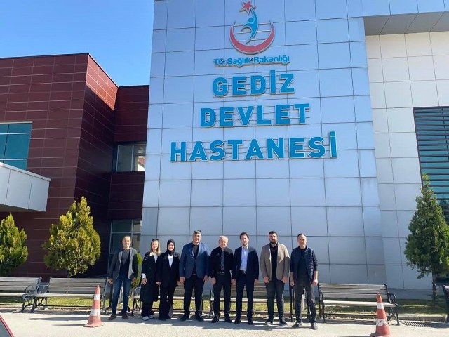 Gediz Devlet Hastanesi’ne MR cihazı kurulumu yapılıyor