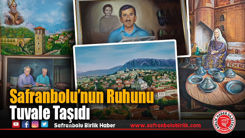 Safranbolu’da Zafer Çamlıca’nın Resim Sergisine Yoğun İlgi
