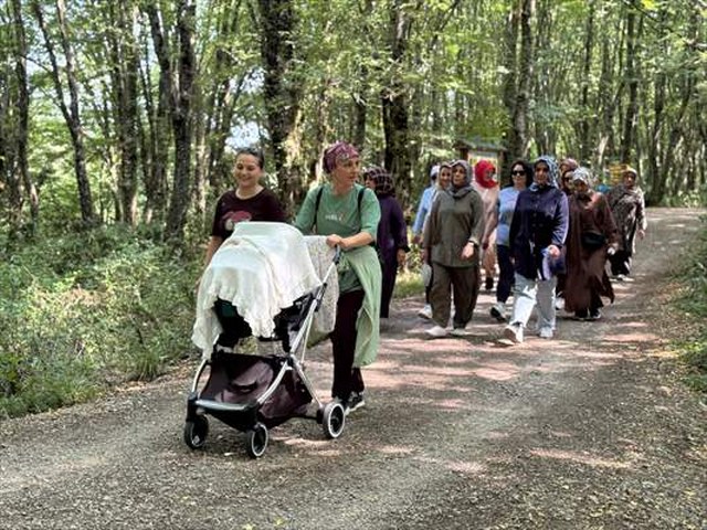 Bartın’da fizyoterapi hizmeti alanlar doğada “şifa” buluyor