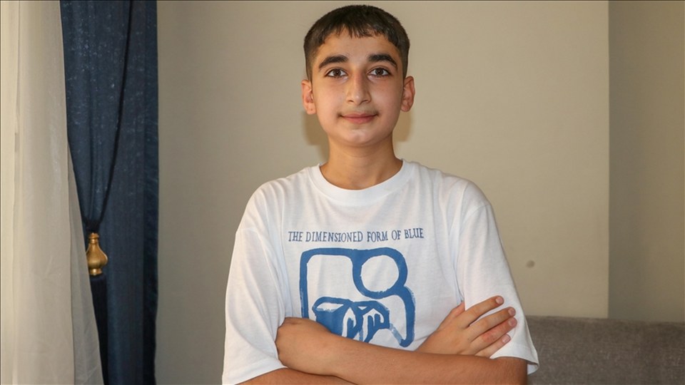 LGS sınavında tam puan alan Ömer’in başarısının sırrı “kitap okumak, düzenli çalışmak”