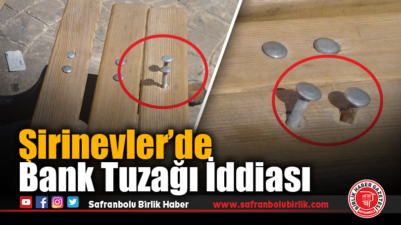 Şirinevler Kavşağı’ndaki Durak Bankında Tehlike: Yükseltilmiş Vidalar Kazaya Davetiye Çıkarıyor