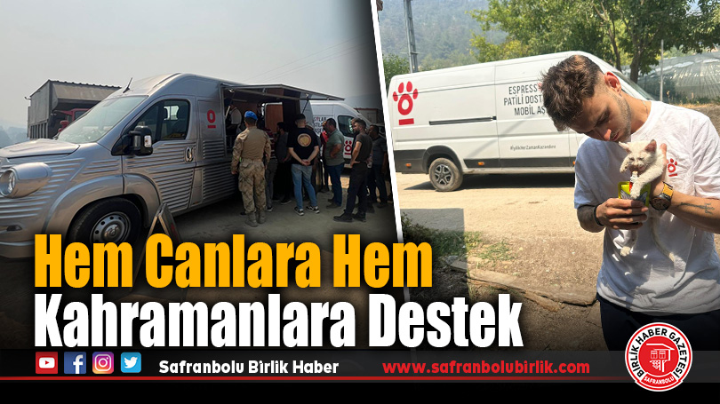 Yangının Ardından Espressolab’dan Karabük’te Duygulandıran Destek